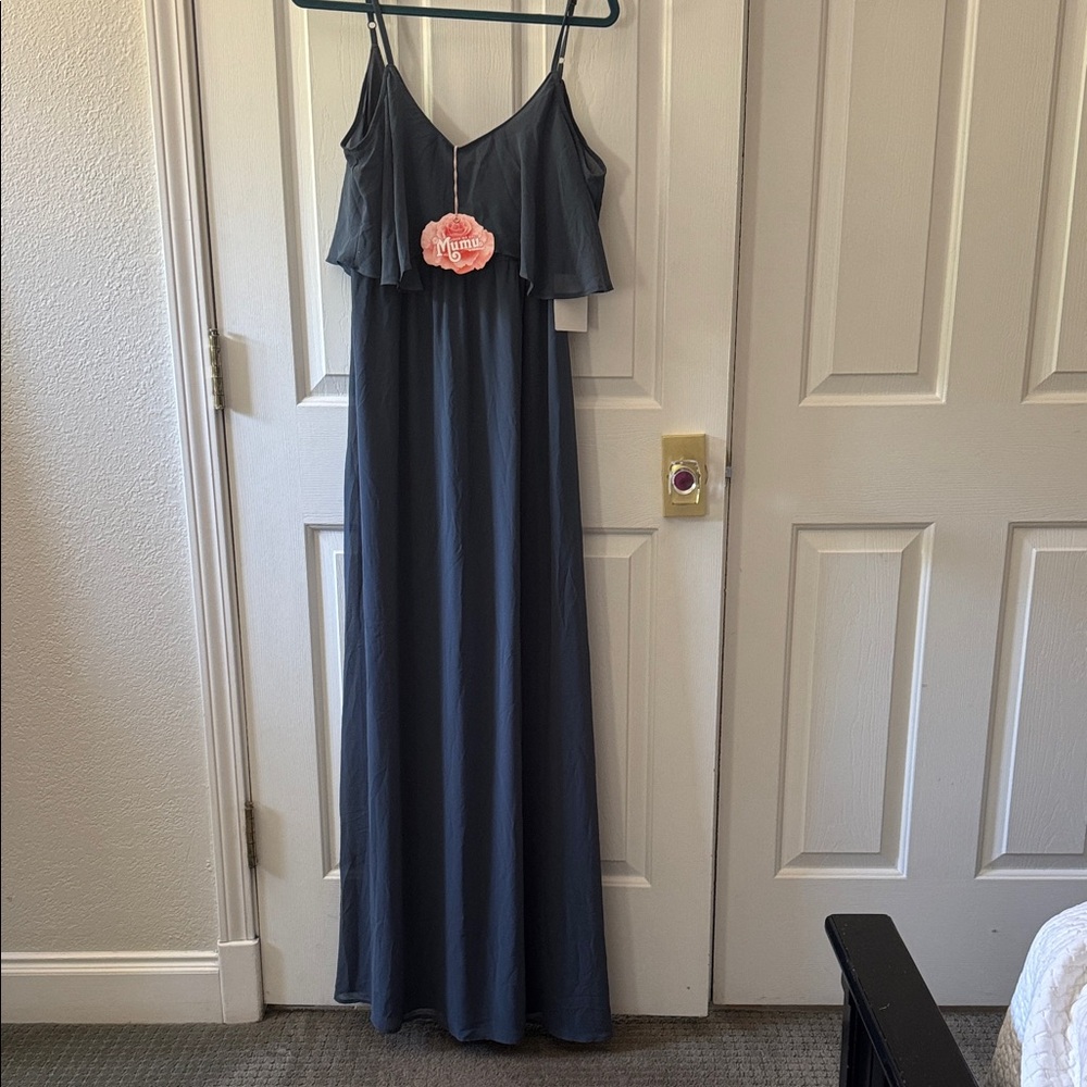 Chic Navy Maxi Dress